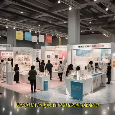 pembuatan booth pameran jakarta